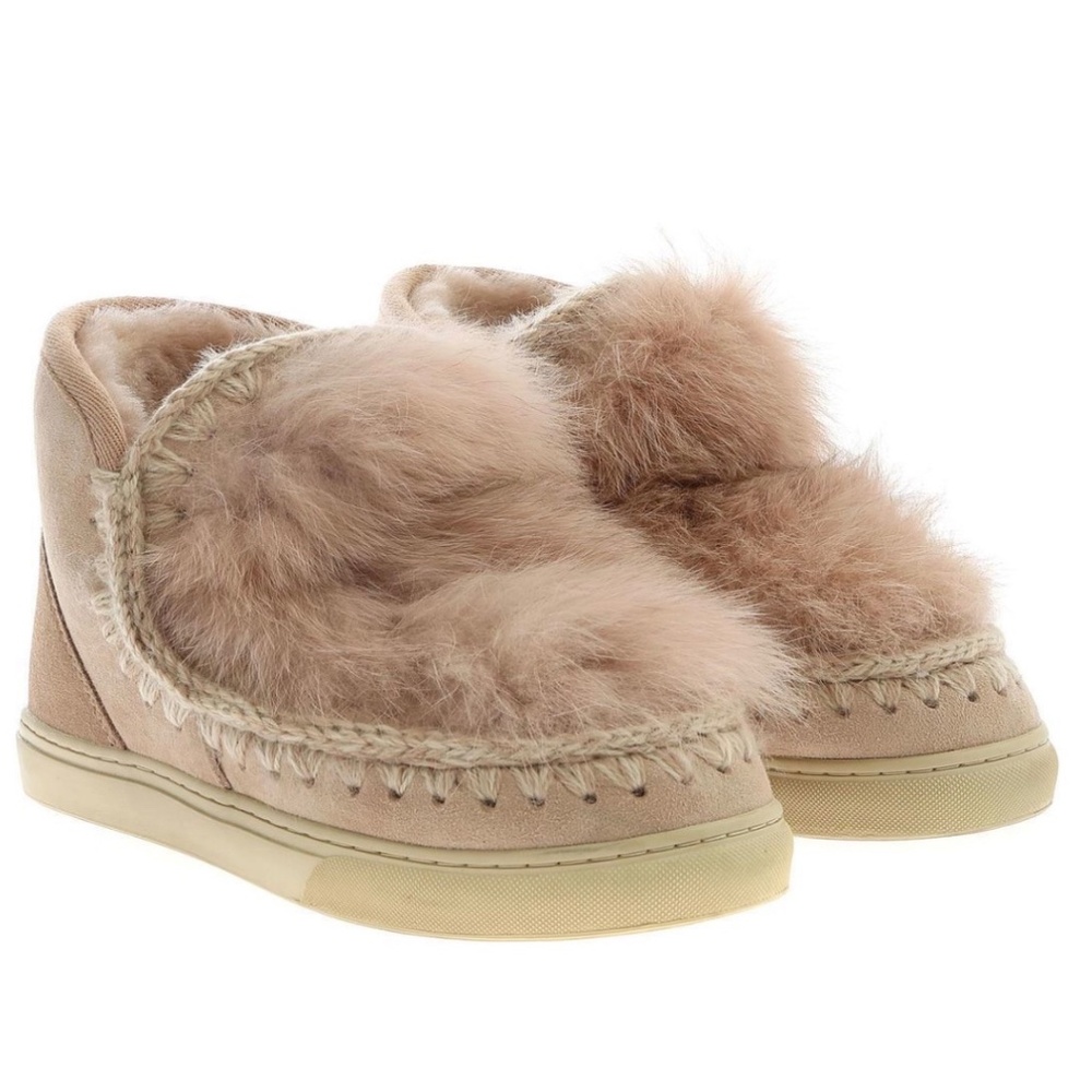 Mou Eskimo Sneaker with fur front, size 39